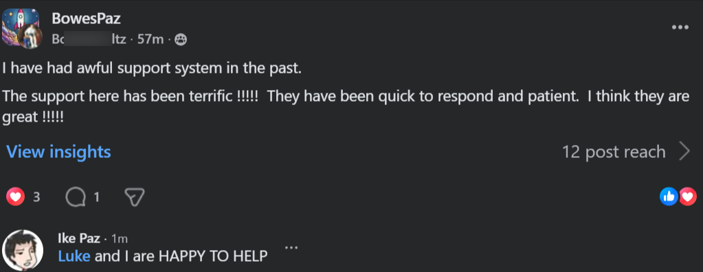 RunFlowPilot support praise (placeholder image — to be replaced)